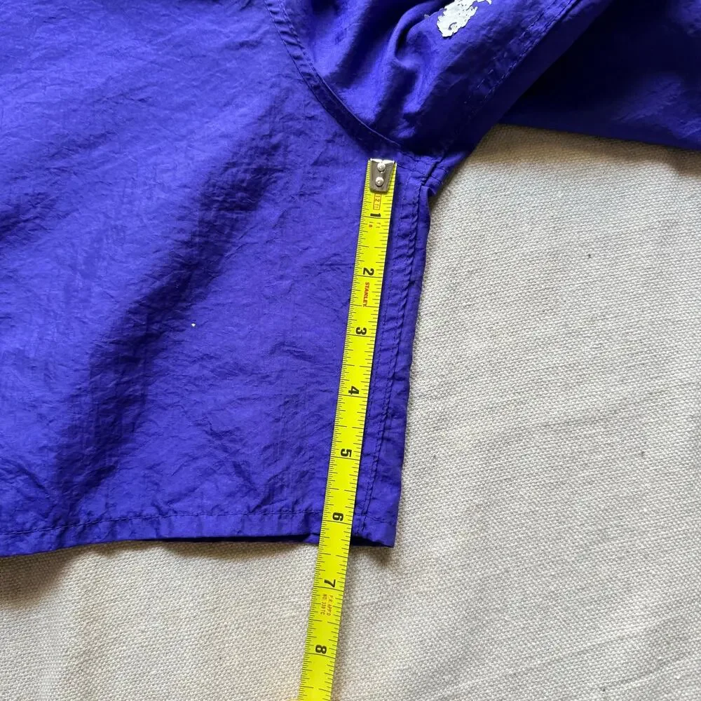 Vintage 90's Umbro Shorts Mens L Drawstring Made in USA Satin Soccer Nylon Blue